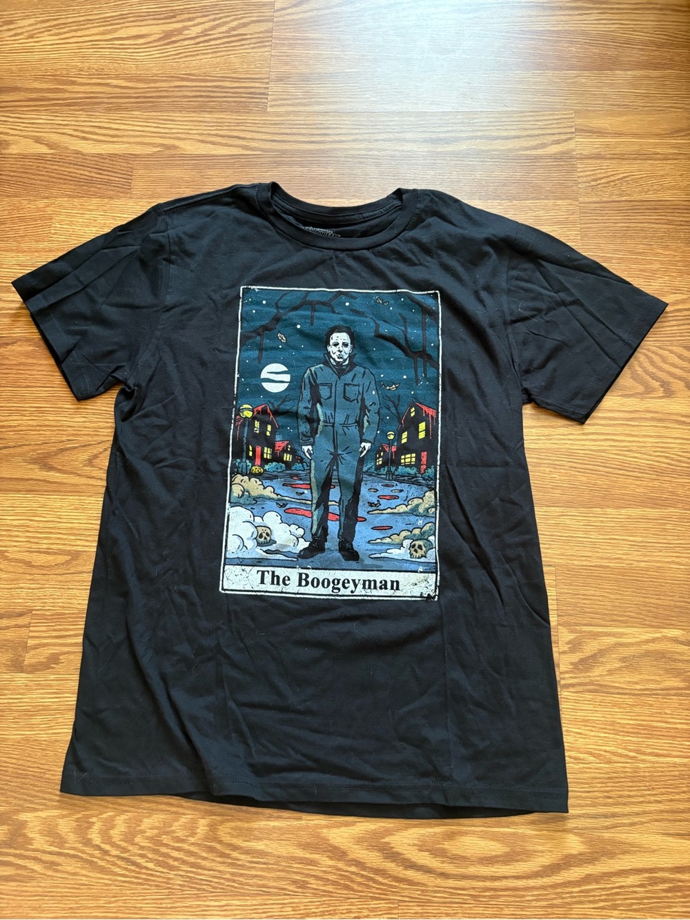 The Boogeyman Graphic Short Sleeve Tee - Black Michael Myers